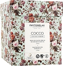 Fragrances, Perfumes, Cosmetics Set - Phytorelax Laboratories Coccole Sublimi Cocco (sh/gel/250ml + dry/oil/100ml)