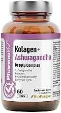 Collagen + + Ashwagandha Beauty Complex Dietary Supplement - Pharmovit Kolagen + Ashwagandha Beauty Complex — photo N1