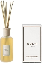 Reed Diffuser - Culti Milano Stile Classic Supreme Amber — photo N1