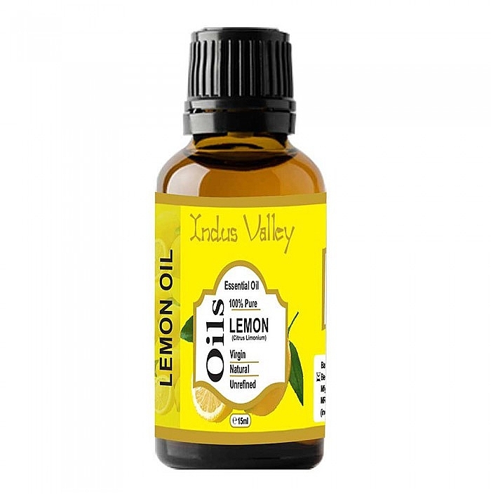 Natural Essential Oil 'Lemon' - Indus Valley Natural Essential Oil Lemon — photo N4