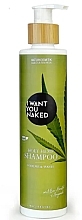 Fragrances, Perfumes, Cosmetics Hair Shampoo ‘Volume & Waves‘ - I Want You Naked Holy Hemp Shampoo