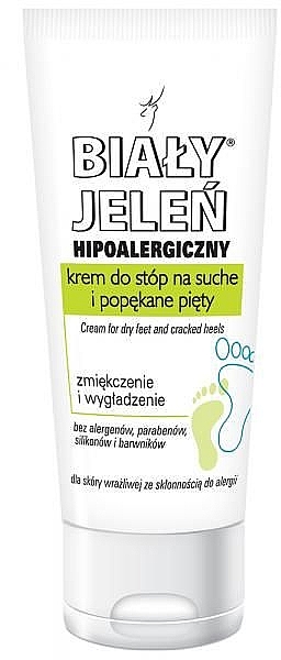 Hypoallergenic Cream for Dry Feet - Bialy Jelen Hypoallergenic Cream For Dry Feet  — photo N1