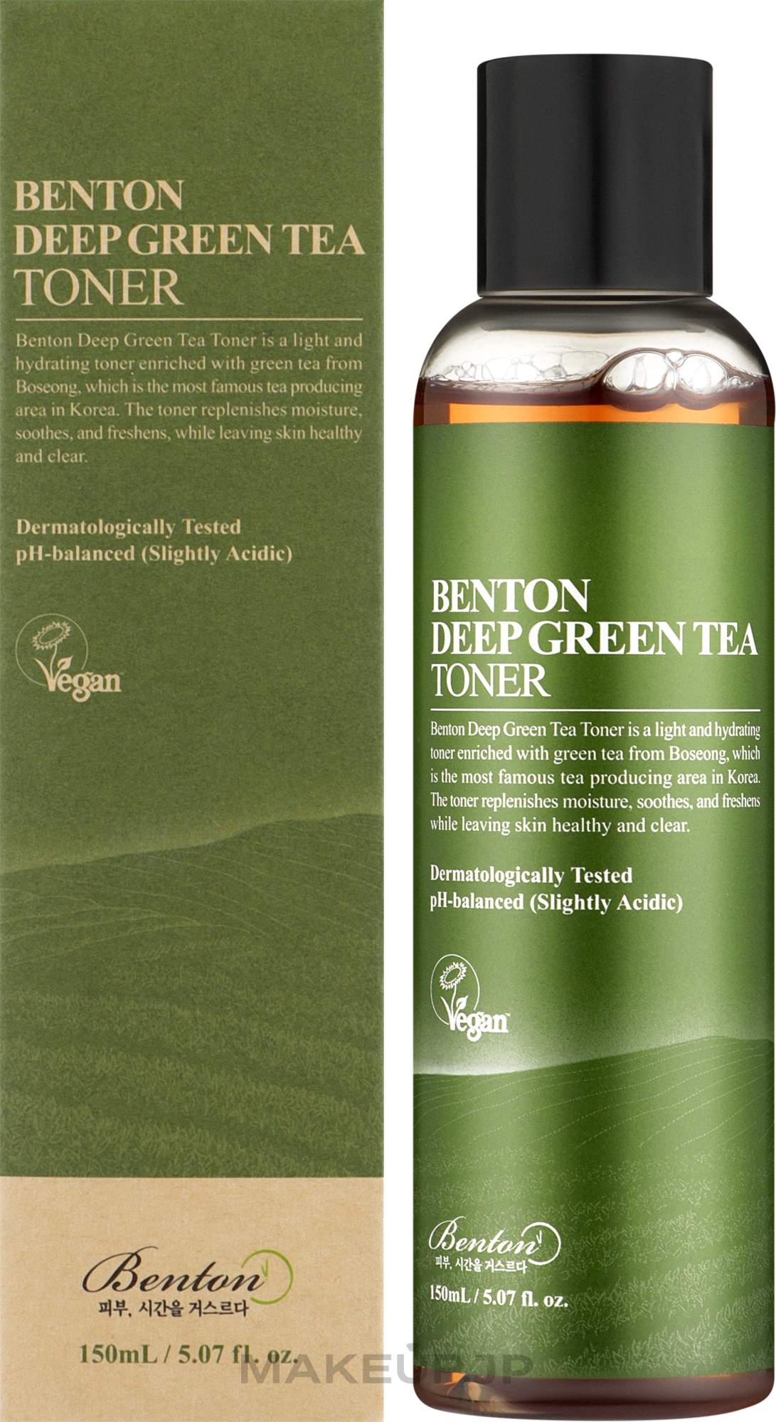 Green Tea Face Toner - Benton Deep Green Tea Toner — photo 150 ml