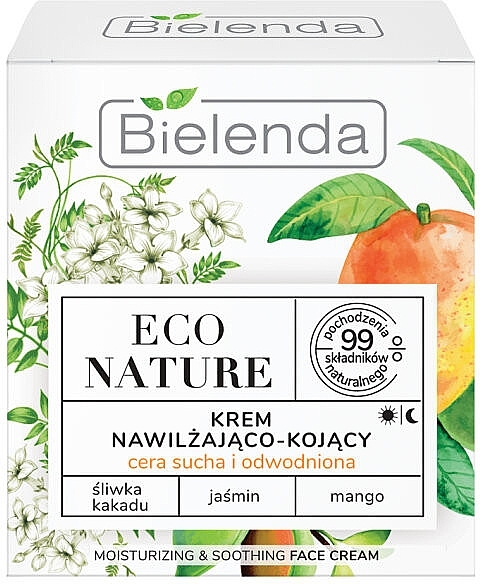 Face Cream - Bielenda Eco Nature Kakadu Plum, Jasmine And Mango — photo N1