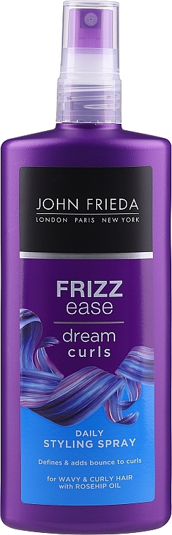 Curling Hair Spray - John Frieda Frizz-Ease Dream Curls Styling Spray — photo N1