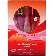 Fragrances, Perfumes, Cosmetics Lulu Castagnette Sms Love Declaration - Set (edt/30ml + edt/30ml)