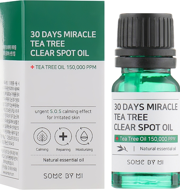 Face Oil - Some By Mi 30 Days Miracle Tea Tree Clear Spot Oil — photo N5