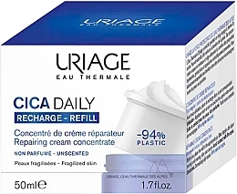 Daily Concentrated Face Cream - Uriage Eau Thermale Cica Daily Repairing Cream Concentrate Refill (replacement unit) — photo N1