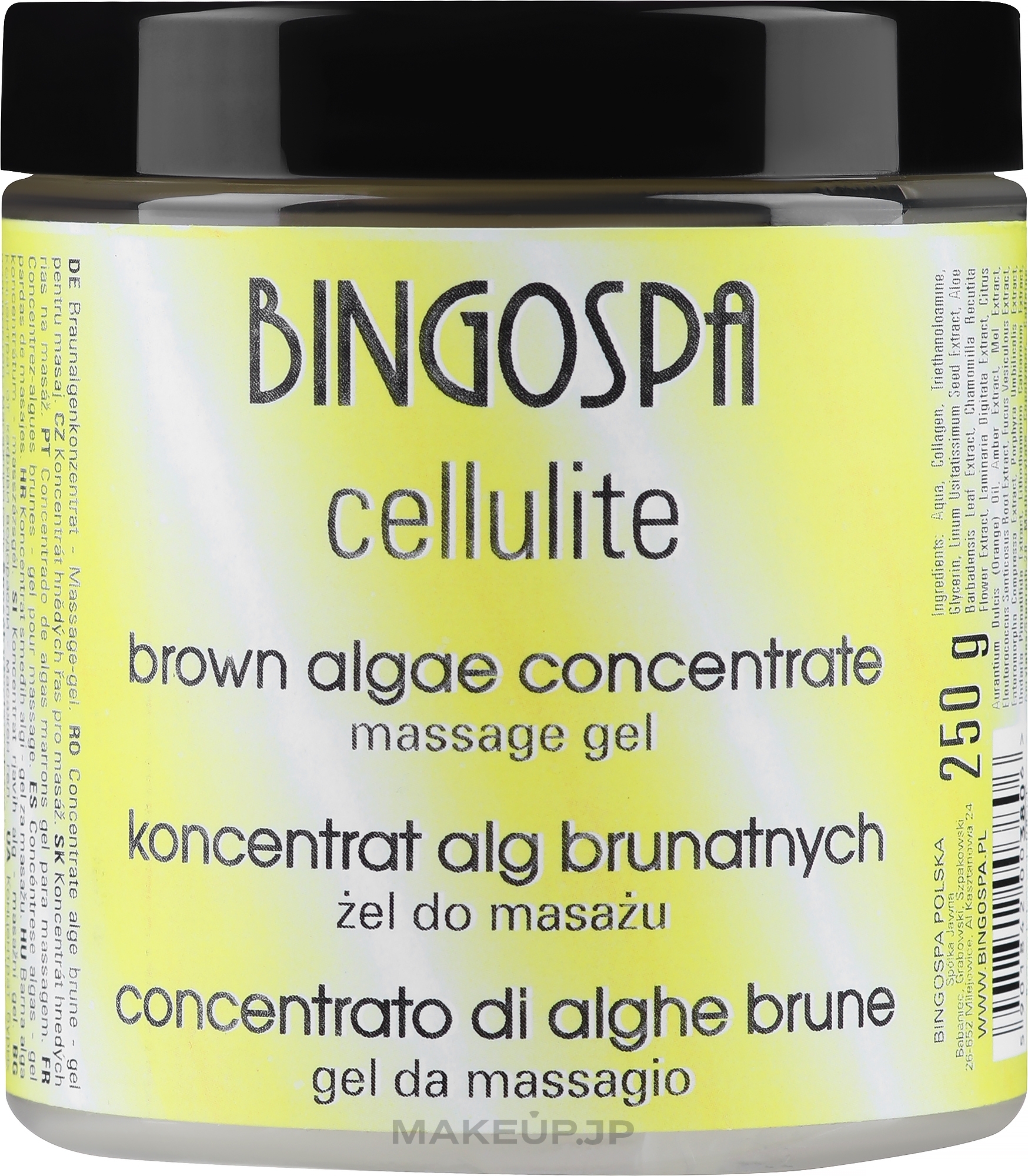 Brown Algae Concentrate with Coenzyme Q10 - BingoSpa Concentrate Brown Algae — photo 250 g