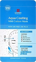 Fragrances, Perfumes, Cosmetics Face Mask - Leaders Ex Solution Aqua Coating Mild Cotton Mask