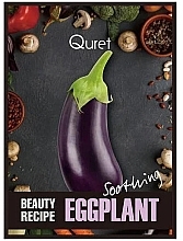 Soothing Mask - Quret Beauty Recipe Mask Eggplant Soothing — photo N2