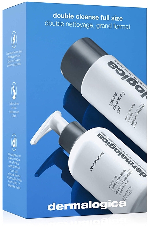 Set - Dermalogica Double Cleanse Full Size (oil/150ml + clean/gel/250ml) — photo N1