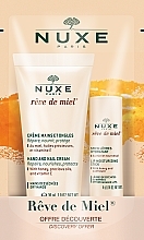 Fragrances, Perfumes, Cosmetics Set - Nuxe Reve De Miel Set (h/cr 30ml + l/stik 4g)