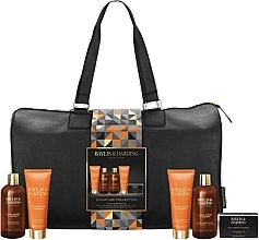 Fragrances, Perfumes, Cosmetics Set, 6 products - Baylis & Harding Black Pepper & Ginseng Luxury Travel Bag Gift Set