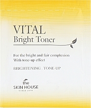 GIFT! Even Skin Tone Face Toner - The Skin House Vital Bright Toner (sample) — photo N1