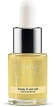 Fragrances, Perfumes, Cosmetics Aroma Lamp Concentrate - Millefiori Milano Honey & Sea Salt Fragrance Oil