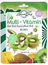 Kiwi Sheet Mask - Grace Day Multi-Vitamin Kiwi Mask Pack — photo N1