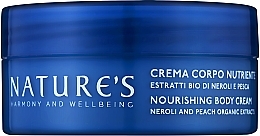 Fragrances, Perfumes, Cosmetics Nourishing Body Cream - Nature's Neroli Pesca Nourishing Body Cream