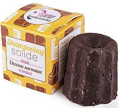 Fragrances, Perfumes, Cosmetics Solid Shampoo for Normal & Dry Hair - Lamazuna Solid Shampoo For Normal Hair Chocolate Scent