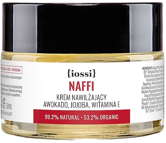 Moisturizing Cream "Avocado and Jojoba" - Iossi NAFFI Cream — photo N1