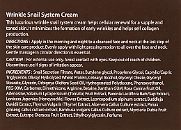 Anti-Aging Snail Cream - The Skin House Wrinkle Snail System Cream — photo N3