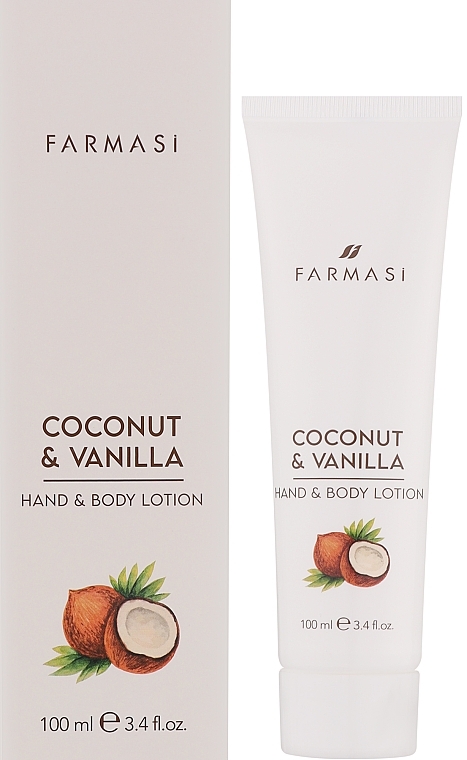 Coconut & Vanilla Hand & Body Lotion - Farmasi Coconut & Vanilla Hand and Body Lotion  — photo N2