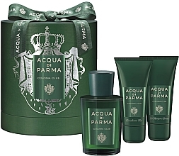 Fragrances, Perfumes, Cosmetics Acqua di Parma Colonia Club - Set (edc/100ml + f/emulsion/50ml + sh/gel/50ml)