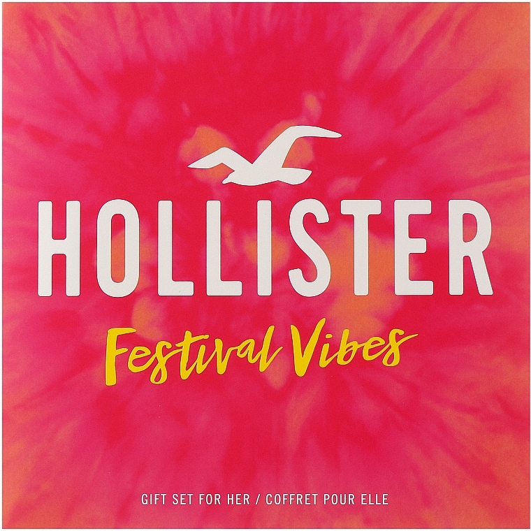 Hollister Festival Vibes For Her - Set (edp/50ml + edp/15ml) — photo N1