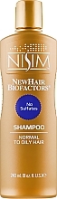 Anti Hair Loss Shampoo for Normal & Oily Hair - Nisim NewHair Biofactors Shampoo — photo N1
