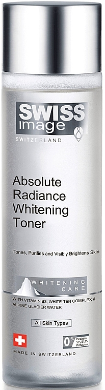 Face Toner - Swiss Image Whitening Care Absolute Radiance Whitening Toner — photo N1