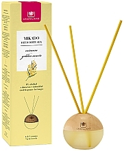 Fragrances, Perfumes, Cosmetics Reed Diffuser Sphere "Golden Acacia" - Cristalinas Mikado Reed Diffuser