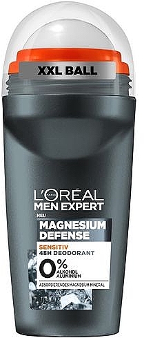 Roll-on Deodorant - L'oreal Paris Men Expert Magnesium Defence Deo Roll-on — photo N3