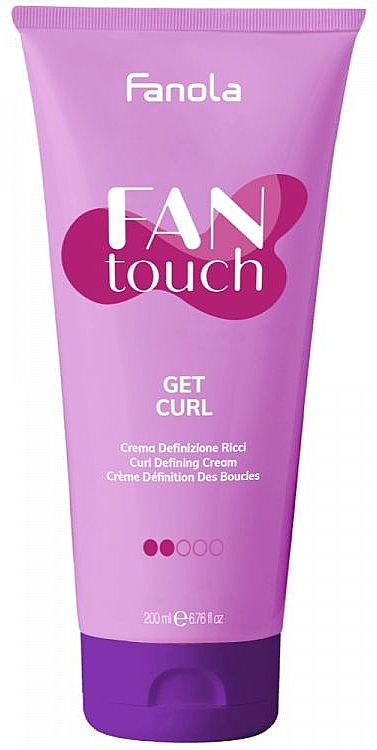 Curl Shaping Cream - Fanola Fantouch Get Curl Definition Curl Cream — photo N1