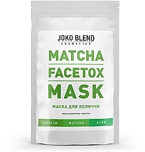 Face Mask with Green Tea Extract - Joko Blend Matcha Facetox Mask — photo N3