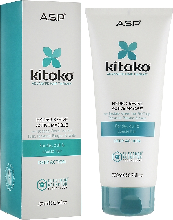 Mask for Dry Hair - Affinage Kitoko Hydro Revive Active Masque — photo N1