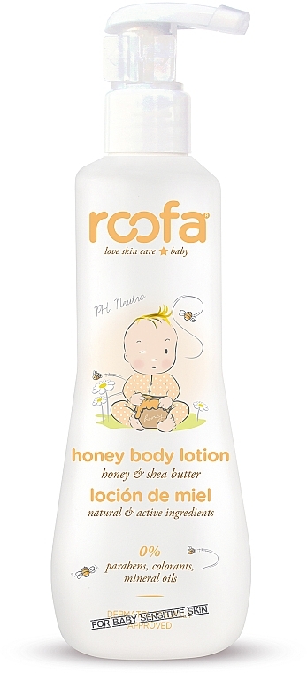 Honey Body Lotion - Roofa Honey Body Lotion — photo N1