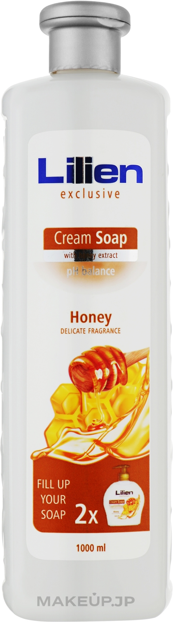 Liquid Honey & Propolis Cream Soap - Lilien Honey & Propolis Cream Soap (refill) — photo 1000 ml