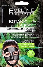 Fragrances, Perfumes, Cosmetics Face Mask - Eveline Cosmetics Botanic Expert Purifying & Mattifying Face Mask