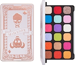 Fragrances, Perfumes, Cosmetics Eyeshadow Palette - Makeup Revolution x DC Mad Love Forever Flawless Shadow Palette