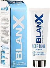 Fragrances, Perfumes, Cosmetics Toothpaste - BlanX Pro Deep Blue Toothpaste