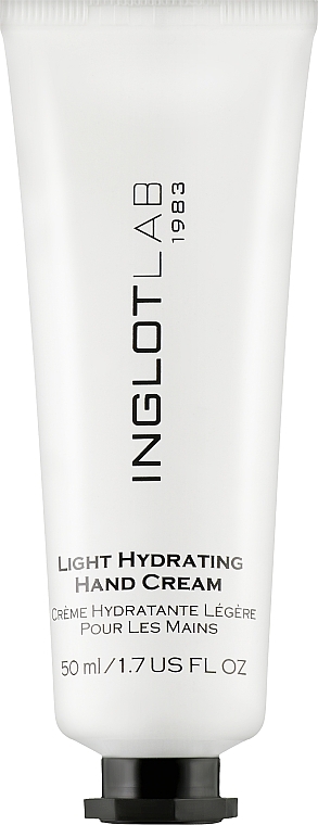 Moisturizing Hand Cream - Inglot Lab Light Hydrating Hand Cream — photo N1