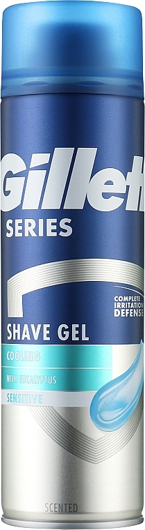 Shaving Gel for Sensitive Skin - Gillette Series 3X Sensitive Skin Shave Gel for Men — photo N1