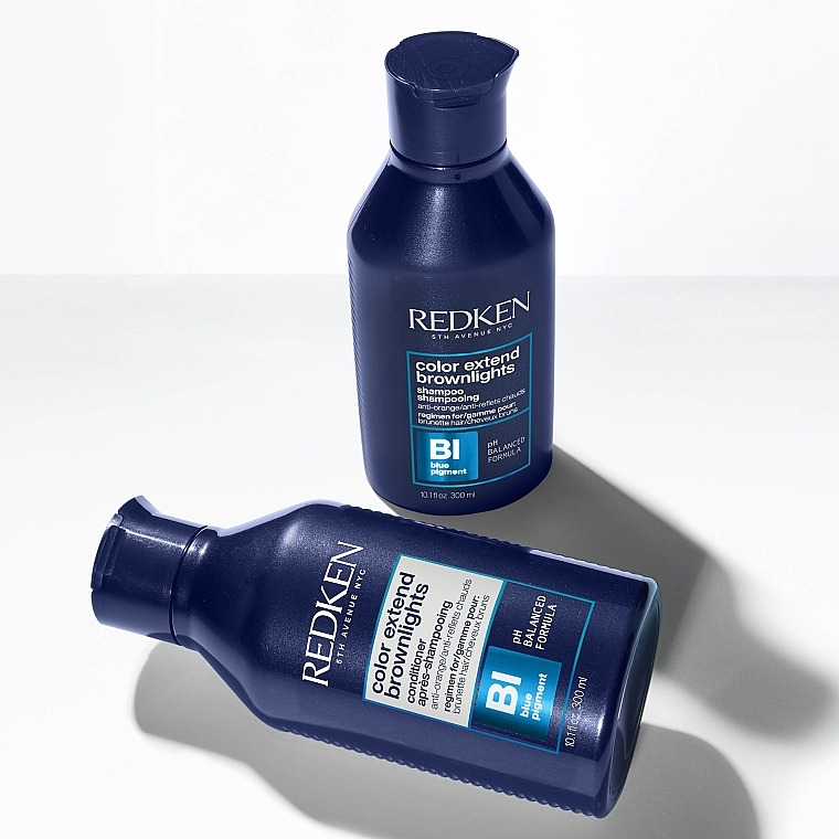 Neutralizing Unwanted Brunette Tones Conditioner - Redken Color Extend Brownlights Conditioner — photo N5