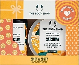 Fragrances, Perfumes, Cosmetics Set - The Body Shop Zingy & Zesty Satsuma Treats (sh/gel/60ml + b/butter/50ml)