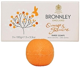 Fragrances, Perfumes, Cosmetics Soap Set - Bronnley Orange and Jasmine Soap