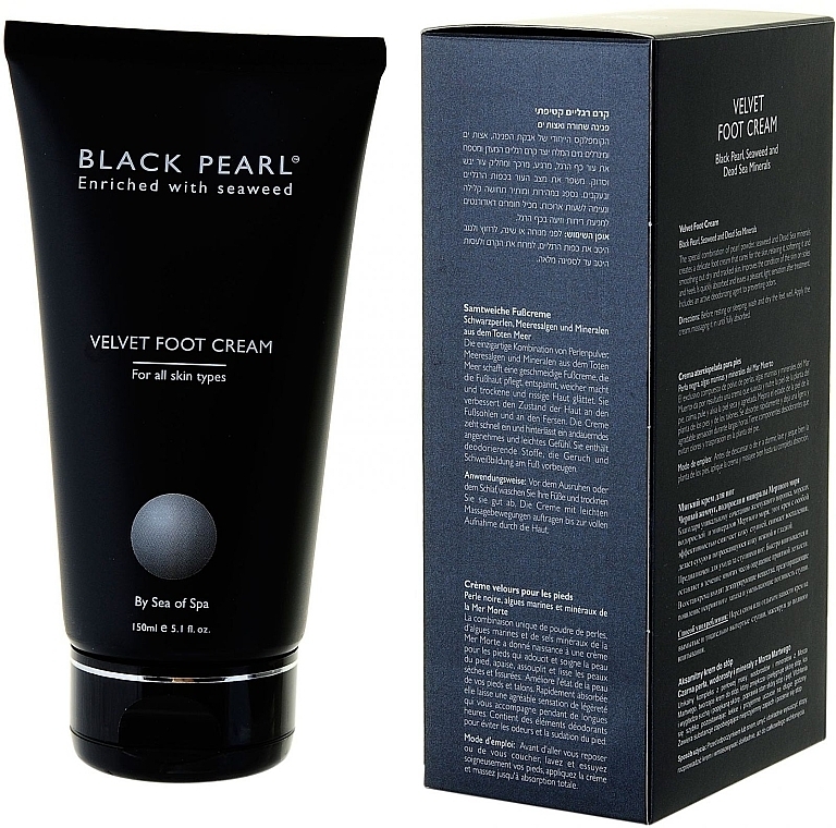 Velvet Foot Cream - Sea Of Spa Black Pearl Age Control Velvet Foot Cream — photo N2