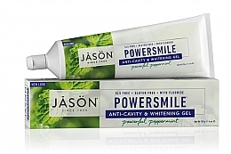 Fragrances, Perfumes, Cosmetics Whitening Gel Toothpaste - Jason Natural Cosmetics Powersmile Whitening Anti-Cavity Toothpaste