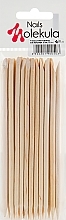 Fragrances, Perfumes, Cosmetics Orangewood Sticks, 12 cm - Nails Molekula