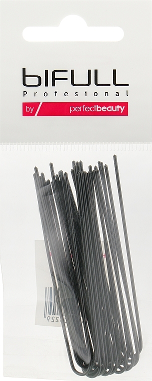 Szpilki do wiosyw, Czarne - Bifull Professional Bun Hair Pins 67mm Black — photo N2