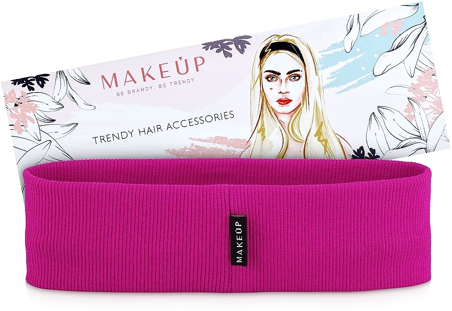 Be Beauty Headband, Crimson - MakeUp — photo N1